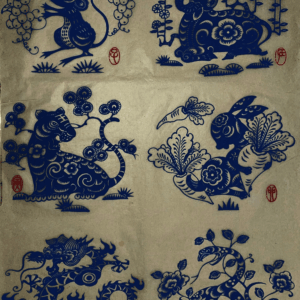 6 Red - Indigo Animals #2