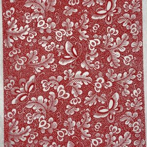 Mini - Red Butterflies + Ferns