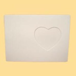 Rectagular Picture Frame with Heart Shaped Opening