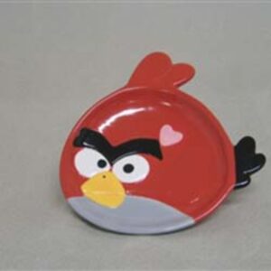 Puffed Bird Plate