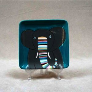 Square Coupe Desert Plate