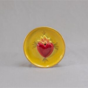 Flaming Heart Incense Holder - Trinket Dish