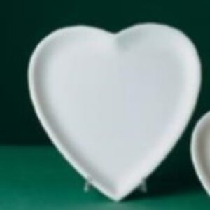 Small Heart Plate - Earthenware