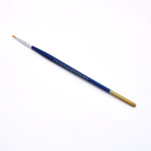 Round Golden Nylon Brush - Size 00