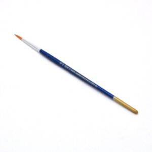 Round Golden Nylon Brush - Size 2