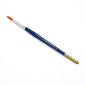 Round Golden Nylon Brush - Size 6