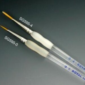 Soft Grip Gold Taklon Script Liner #0