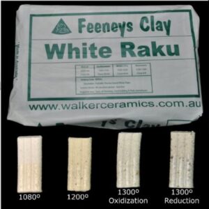 Feeneys White Raku