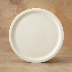 Rimmed Pizza Plate