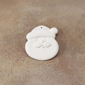 Santa Flat Ornament