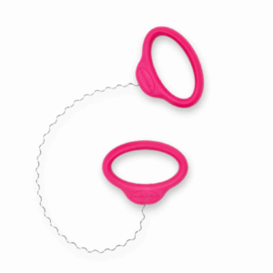 Curly Short Pink Mudwire