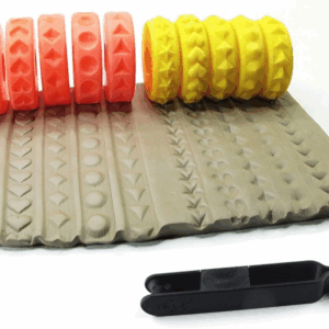 Basic shapes set (embossed and debossed)