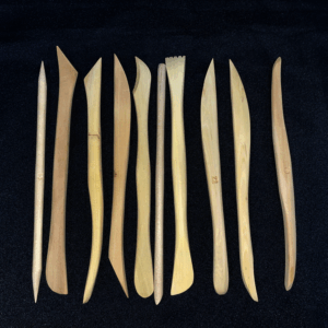 Wooden Clay Knives 6 Inch - Set of 10